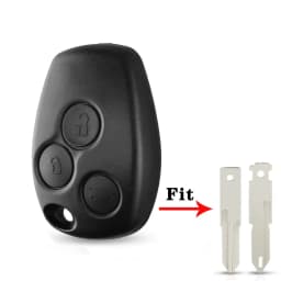 KEYYOU 2/3 Buttons For Renault Megane Laguna Modus Espace Duster Logan DACIA Sandero Fluence Clio Kangoo Remote Key Shell Case