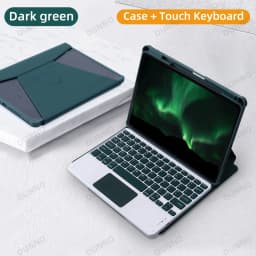 Magnetic Keyboard Case For iPad Pro 11 Air 4/5 10.9 10th 10.5 10.2 9/8/7th Generation Transparent Cover With Keyboard Mouse