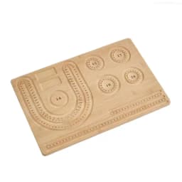 Bead Board Bracelet Beading Jewelry Making Tray Workbench Size Measuring Plate Craft Tool Accessories F0S4