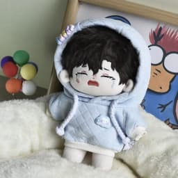 Playing House Toy Accessories Fox Wolf Bear 20cm Doll Clothes One-piece Garment Jumpsuits With Tail Cartoon Animal Outfit