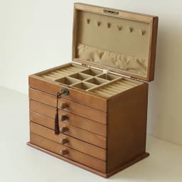 Solid Wood Jewelry Display Box Retro Storage Boxes Bracelet Necklace Earring Ring Jewelry Boxes Accessories Display Storage Box