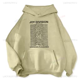 Joy Division Unknown Pleasures Men's Pullover New in Hoodies & Sweatshirts Spring and Autumn Long Sleeve Hoodies Y2k Clothes