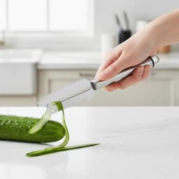 3 In1 Peeling Knife Stainless Steel Multifunctional Vegetable Fruit Peeler Cutter Easy Slicing for Home Kitchen Use