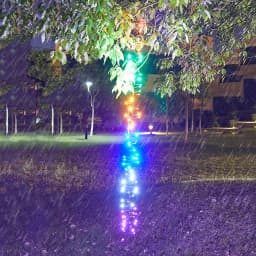 EU Plug 360LED Meteor Shower String Lights Outdoor Waterproof Christmas Fairy Lights Garland for Party Wedding Garden Decor