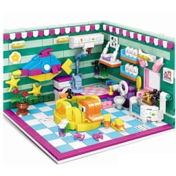 194PCS City Building Blocks Sets Kits Friends House Bedroom Kitchen Model 3 IN 1 Deform Brinquedos Educational Toys for Girls