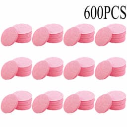 50-1000PCS Compressed Facial Sponge Strong Absorbent Cleansing Pads Latex Free Exfoliating Makeup Sponge Skin Care Sponge