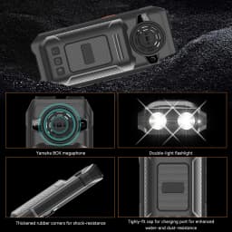 Rugged Mobile Phone M6000 GSM 2G Network 4 SIM Cards Magic Voice 3.5mm Jack 2.4'' Display Big Keyboard Cellphone For Elderly