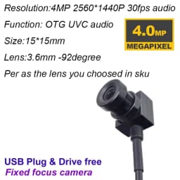 4K 8MP 4MP 1080P IMX179 Full HD WDR USB Camera Module MJPEG 30fps High Speed Mini CCTV Linux UVC Android Webcam Surveillance Cam