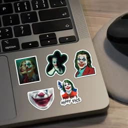 50PCS Clown Stickers Exquisite Handheld Materials Phone Cases Laptop Suitcases Water Cups Waterproof Stickers