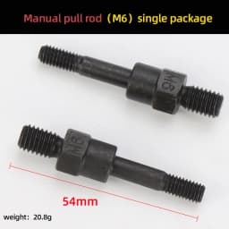 BT606 BT605 BT607 Rivet Gun Accessoies Rivet Head Part Replacement Pull Rod Screws For M3 M4 M5 M6 M8 M10 M12 Rivets