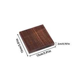 Walnut and Beech Wood Display Gift Base, Handmade Doll Display Stand, Simple Jewelry Tray, Cosmetics Organizer ,Jewelery Holder