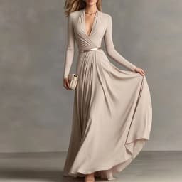 Elegant Sexy Deep V Neck Slim Maxi Dress Women Long Sleeve Ruched Waist Formal Gown Spring Casual Solid Sashes Boho Long Dresses