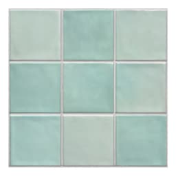 1/10pcs 3D Decorative Tile Stickers, Self-adhesive 3D Wall Stickers for Kitchen and Bathroom, Water Mold Resistant, 30x30cm