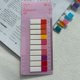 200/800/1600PCS index color small size self-adhesive label stickers ins style student name sticker office furniture note sticker