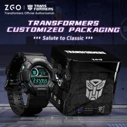 ZGO X Transformers Children's Watches Middle And Primary School Students Boys Waterproof Sports Digital Electronic Watches 7531