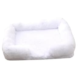 Dog Bed Dog Plush Pet Bed Winter Thickened Pad Dog Sleeping Bed Sofa Removable Pad Dog Small Large Dog Square Kennel