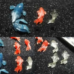 Goldfish Ornaments Necklace Mirror Silicone Molds Suitable for Epoxy Resin Diy Craft Earrings Pendant Jewelry Making