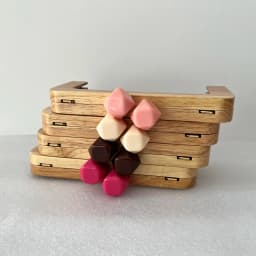 20 Cm Candy Solid Wood High Quality Candy Wooden Purse Frame Obag Handbag Accessories Diy Purse Hanger Guangzhou Purse Frames