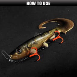Spinpoler Flame Treble Hook UV Orange/Green Coated Point Treble Hooks 2X Strong Black Nickel Soft Lure Swimbait Pesca Tackle