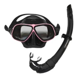 Diving Mask Plastic-Alloy Frame Scuba Equipment Snorkeling Goggles Tempered Glass