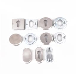 1Pcs 304 Stainless Steel Split Lock Cover Interior Door Lock Cylinder Accessories Decorative Cover