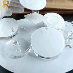 Acrylic Bracelet Bangle Display Plate Jewelry Necklace Display Design Storage Tray Jewelry Bracelet Photo Props