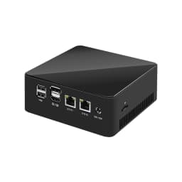 Topton Metal Office NUC NAS Mini PC Intel 3 N350 N95 Firewall Box Dual 2.5G LAN 2xNVMe DDR5 HDMI+DP+Type-C 3x4K HTPC Home Server