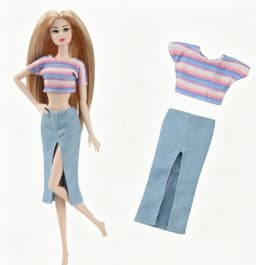 New style Toy accessories gift pretty clothes for your BB FR 1/6 scale dolls BBIKD21F