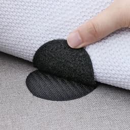 5/10/20/30Pair Double Faced Adhesive Fixing Stickers Carpet Pad Dashboard Mat Fixed Patch Floor Anti Skid Grip Hook and Loop Dot