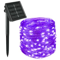 Solar LED Copper String Light 8 Modes Fairy Outdoor Holiday Garland Decoration Garden 30M/20M/10M/5M/2M Party Lights