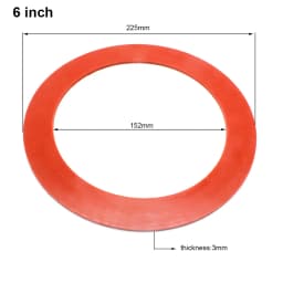 1 Piece Silicone Gaskets for Vacuum Casting Machine High Temperature Seals 3/3.5/4/6/7 Inch Jewellery Tools