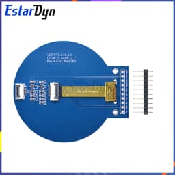 2.1-Inch TFT LCD Screen GC9B72 Small-Screen 360x360 Display LCD Color Screen SPI Round Screen
