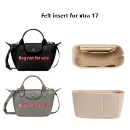 Felt Bag Insert For Longchamp Xtra17 25,lightweight Bag Organizer Insert Storage,Bag Support Bag Replacement Accessories