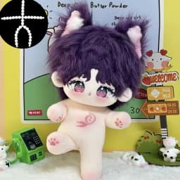 Game Love and Deepspace Rafayel Attributes Cute Plush Stuffed Doll Body Cosplay Plushie Dress-up Clothes Toys Figure 20cm Dolls