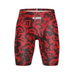 Summer Men's Pro Swim Jammer Athletic Practice Knee-Length Swimsuit Short New Swimming Trunks Beach Tights Shorts Surf Pants