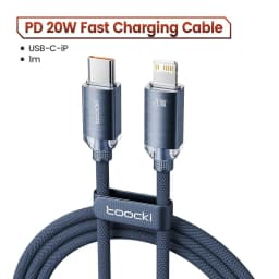 Toocki USB C to Lighting Cable for iPhone 14 13 12 11 Pro Max Mini 8 7 Plus AirPods iPad Fast Charging Type C Lightning Cable