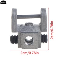 2PCS/SET Scroll Saw Blades Holders Pin-Less Blade Clamps Upper/Lower Blade Holder Scroll Saw Blade Conversion Kit