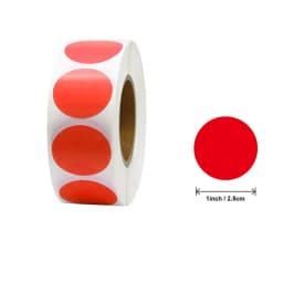 500Pcs/Roll Love Heart Shaped Sticker Seal Labels Birthday Party Gift Packaging Cute Stationery Sticker Scrapbooking for Craft