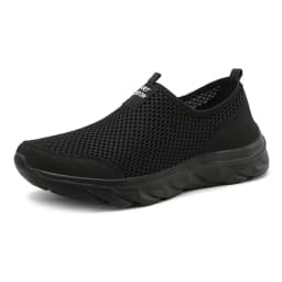 Summer Mesh Casual Shoes For Men Breathable Low-cut Men's Running Shoes Outdoor Non-slip Lightweight Sneakers Man Slip-on Shoes