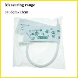 Professional Pet Cat Dog Rabbit Animals Use Sphygmomanometer Monitor Cuff Pulse Detection Associated Spare Part With Connector