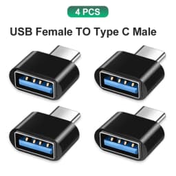 EXSKOF OTG USB 3.0 To Type C Adapter Type-c Female to USB Male Converter for Macbook Xiaomi Samsung OTG Connector