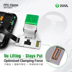 2UUL FC01 Flexible FPC Clamp PCB Ribbon Flex Cable Connector Clip Holder Mobile Phone Repair Electronic Component