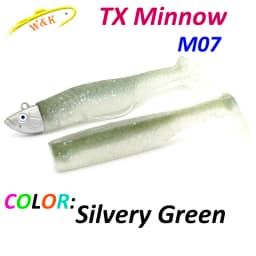 Texas Black Minnow M07 for Walleye and Bass Fishing 7 cm Soft Lure 6.5g Weedless Head Super Soft Shad Lure with 1 0 Worm Ho