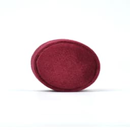 TAIMY Velvet Mini Oval Ring Box Personalized Custom Logo Muti Color 1 2 3 Slots Double Ring Box Engagement Marry Ring Box