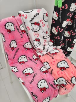2025 New Hello Kitty Pajamas Pants Anime Women's Pajama Pants Cartoon Couple Home Sleepwear Trousers Leisure Home Clothing
