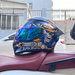JIEKAI Four Seans Full Face Classic Motorcycle Go kart helmet MTB ATV Motorbike headguard casque casco capacete