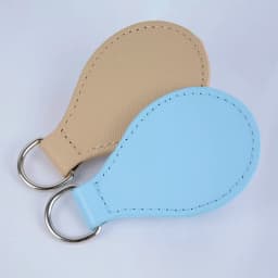 TANQU New 2 Pair 4 Pc Shiny Drop End for Obag Handle PU Drop Attachment for O Bag Obasket DIY Women Bag