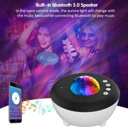 Aurora Northern Light Projector Night Light Aurora Lamp Projector With Remote Starry Sky Projector Bedroom Decor Smart Projector