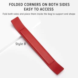 WUTA Leather Bag Base Shaper For Chanel Woc Purse Insert Portable Support Bottom Pad Handbag Inner Transformation Accessories