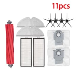 For Roborock Q7 Max Dust Bag Hepa Filter Parts Q7 Max+ / T8 Main Side Brush Mop Cloth Robot Vacuum Cleaner Accessories